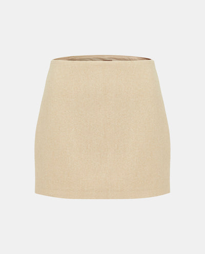 Beige Skirt