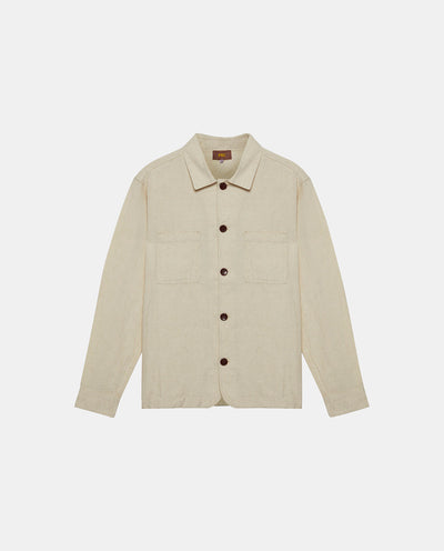 Linen Blend Overshirt