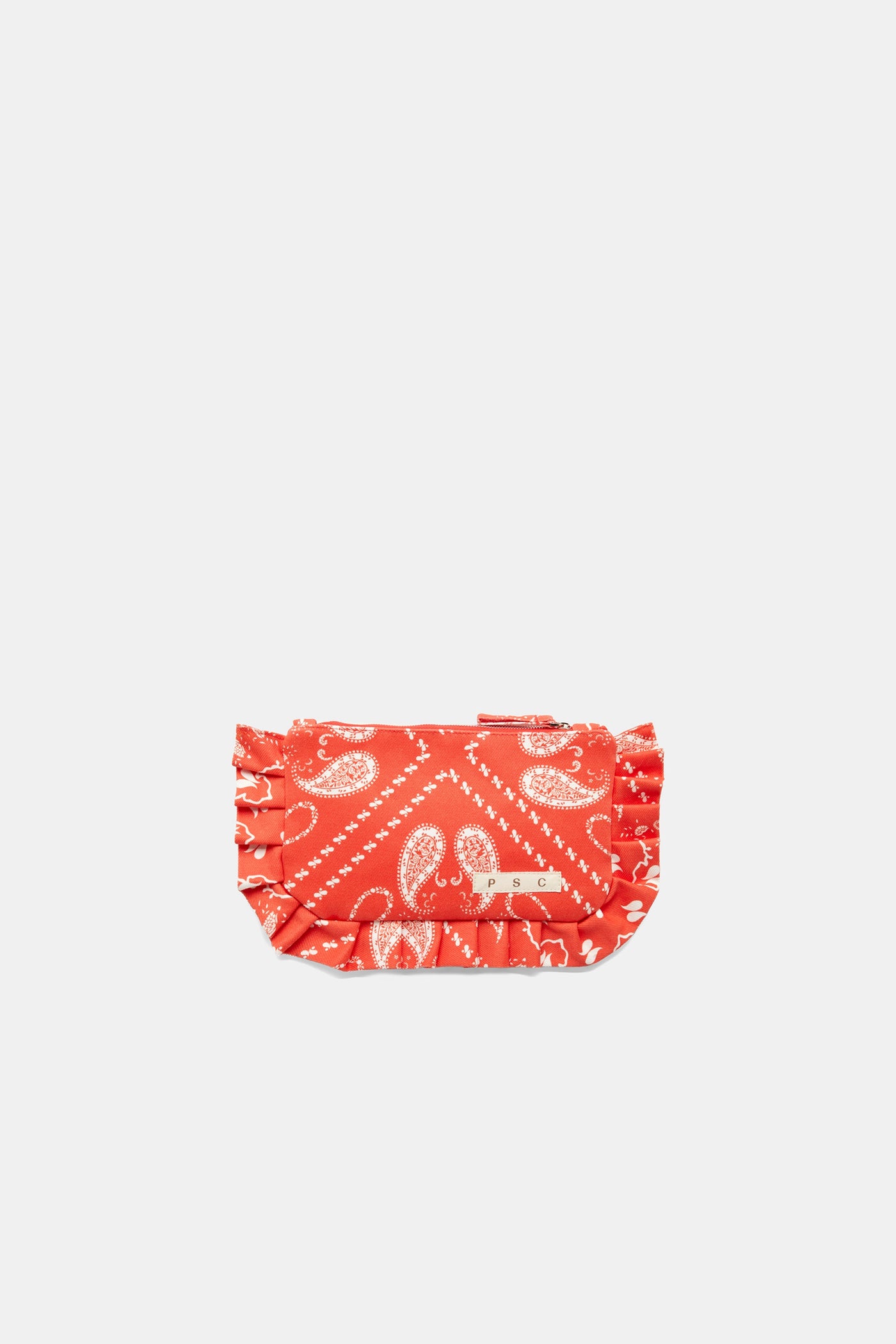 Paisley Red Pouch