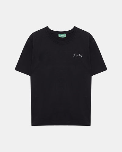 Lucky Black Men T-Shirt