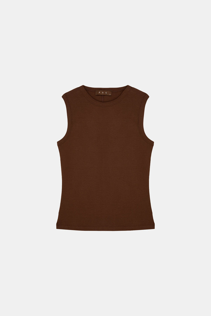 PSC Tank Top Brown