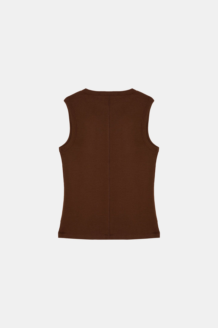 PSC Tank Top Brown