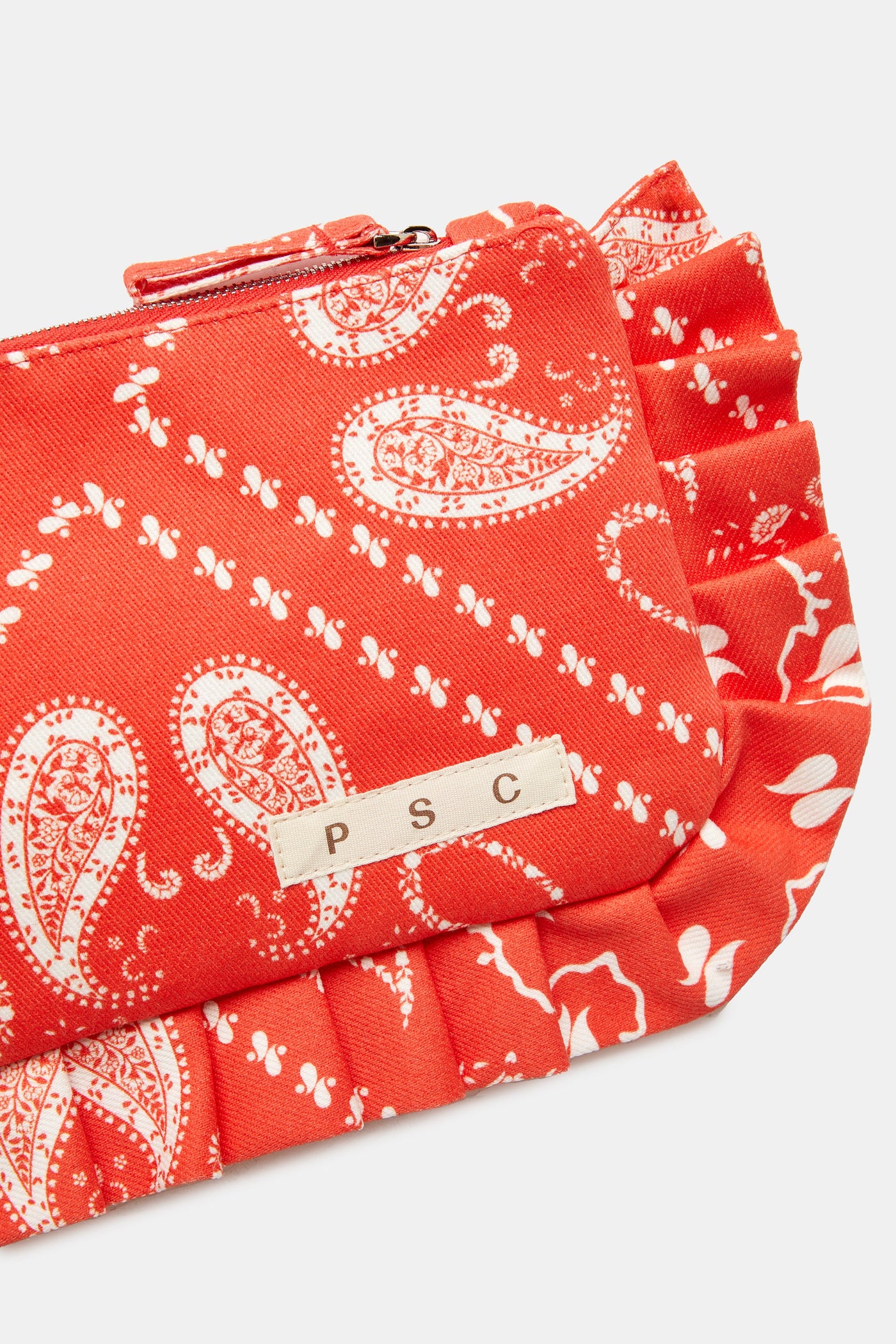Paisley Red Pouch