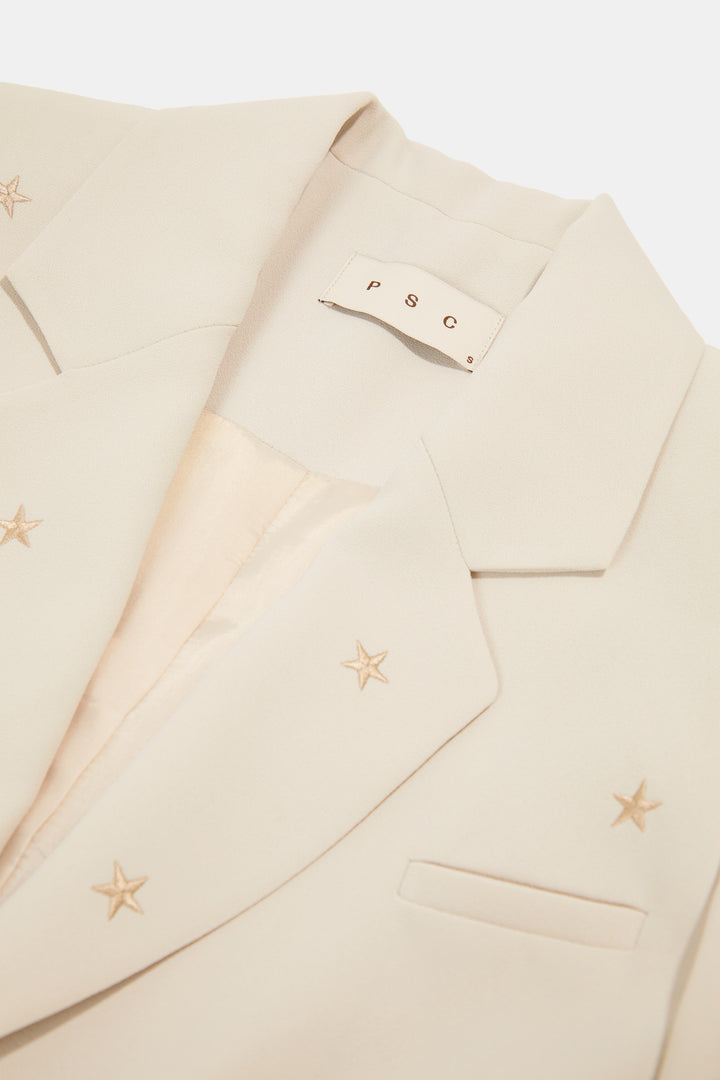 Star Blazer Ecru