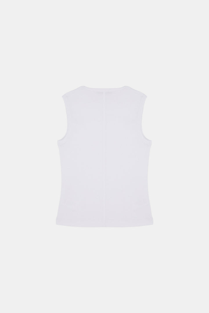 PSC Tank Top White