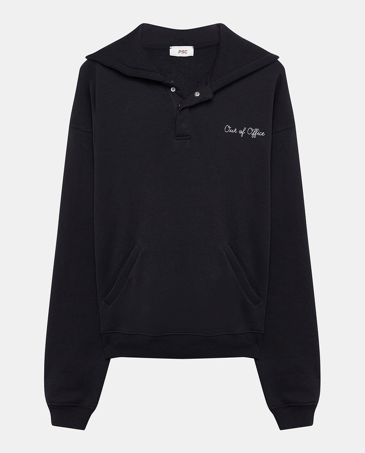Out of Office Black Hoodie