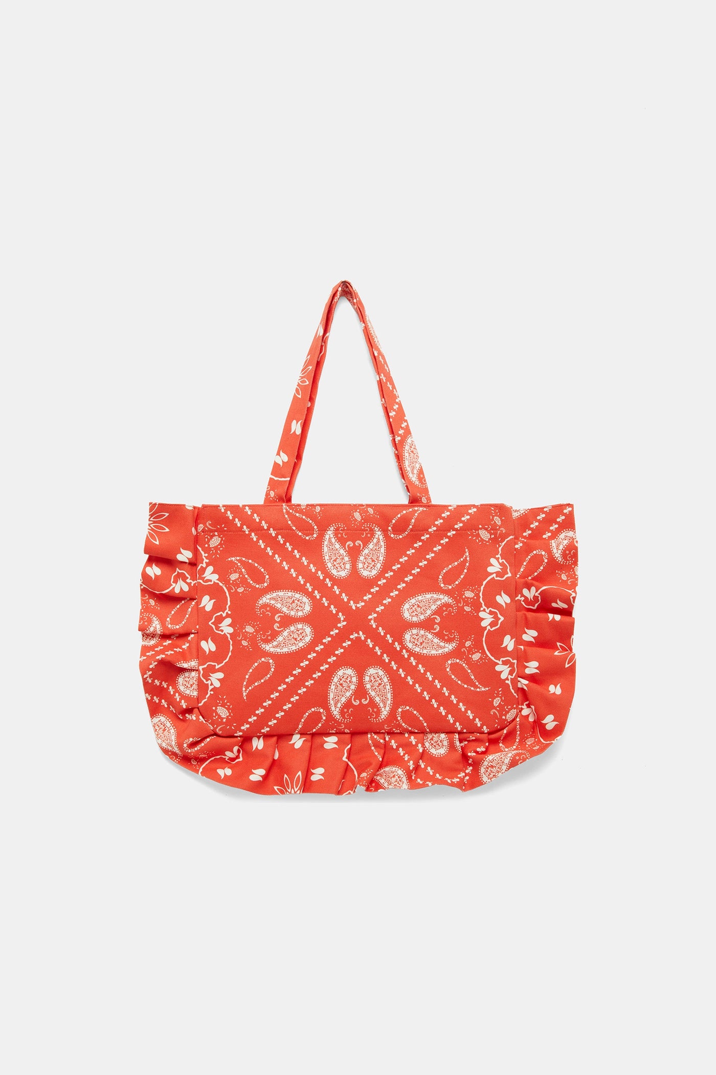 Paisley Red Tote