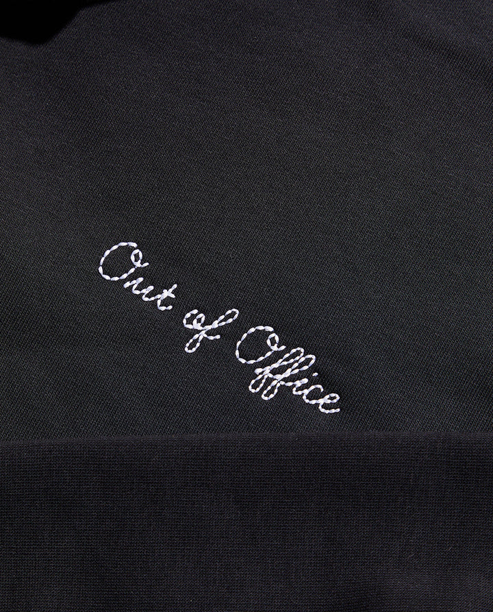 Out of Office Black Hoodie