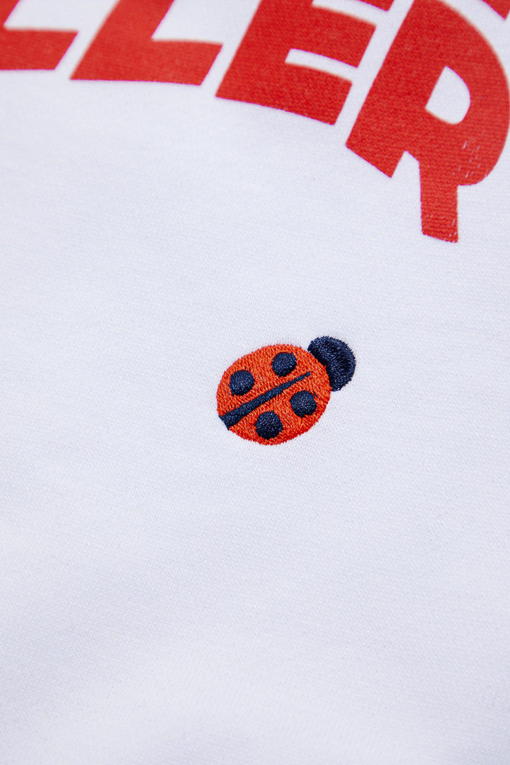 Serial White Sweatshirt