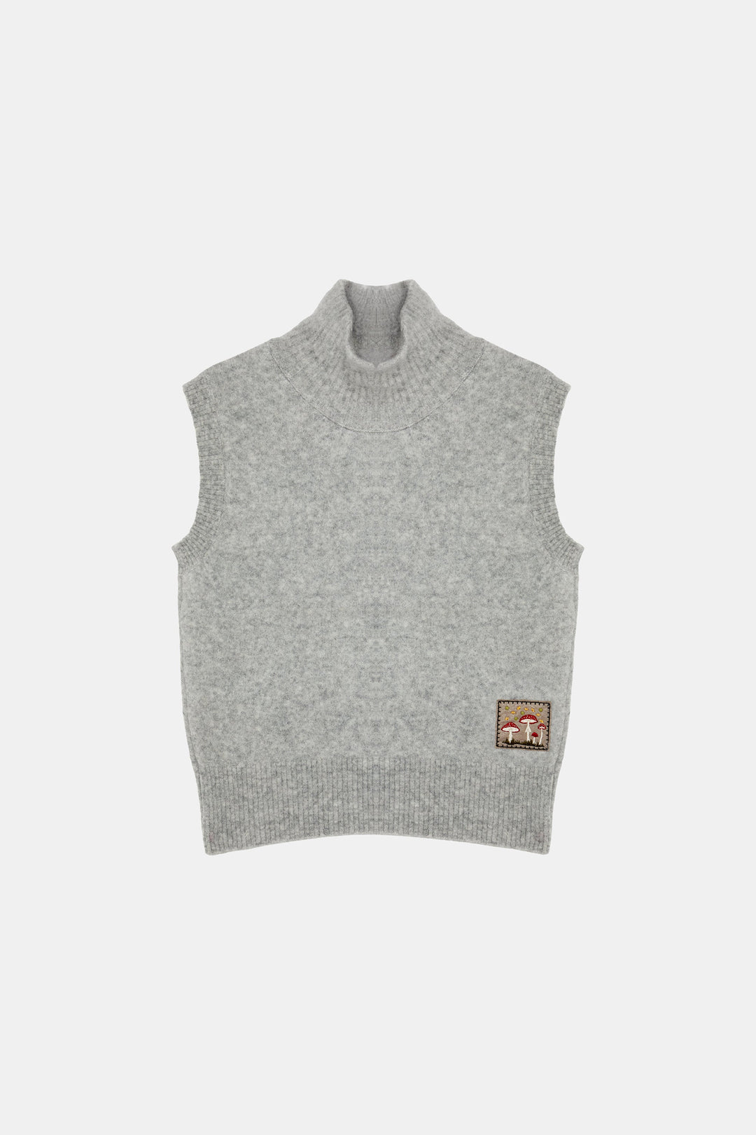 Alpaca Mushroom Vest