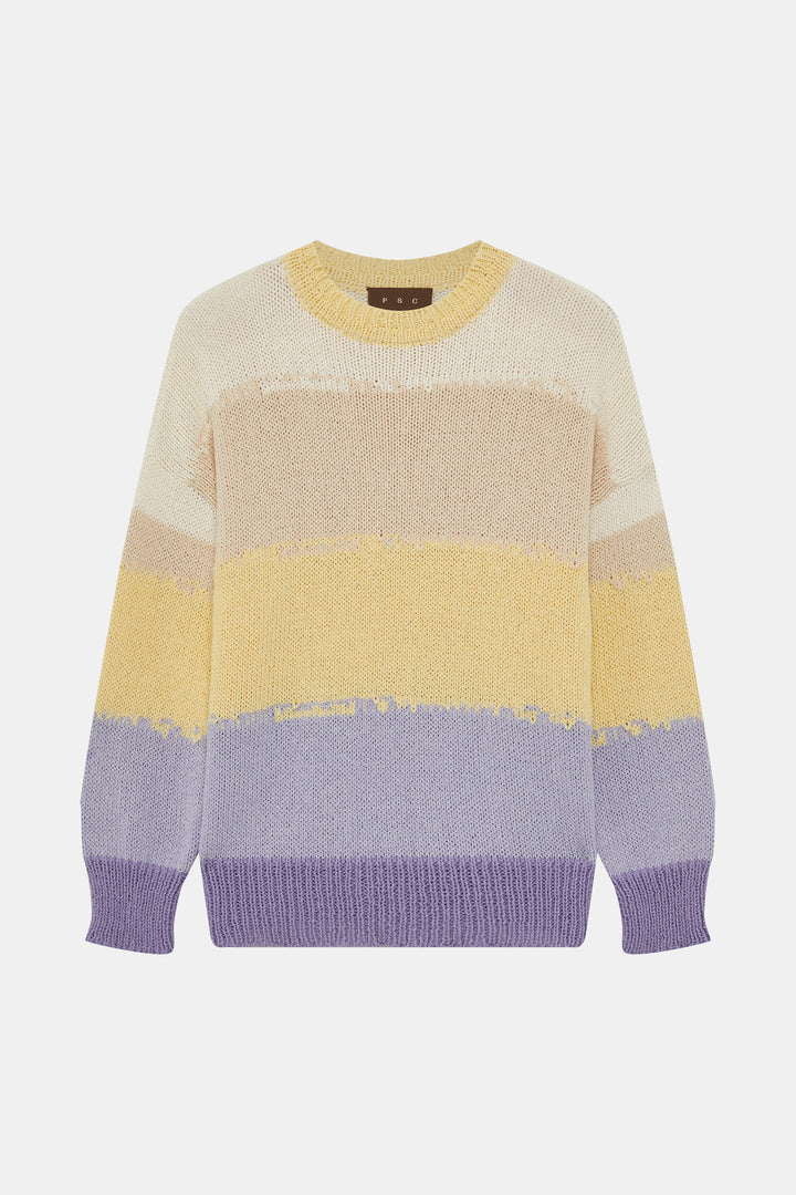 PSC Striped Jumper Purple
