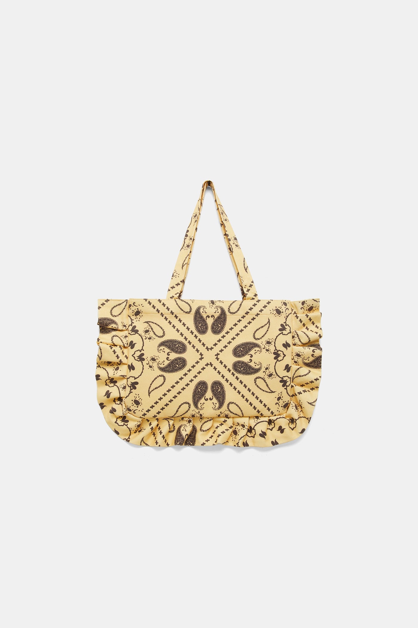 Paisley Yellow Tote