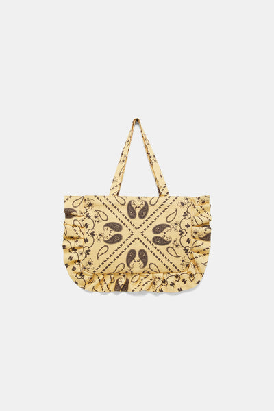 Paisley Yellow Tote
