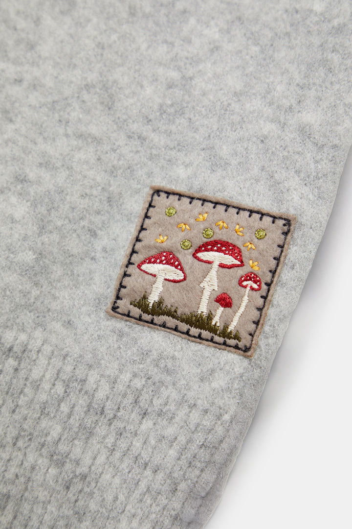 Alpaca Mushroom Vest