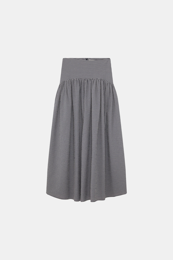Gingham Maxi Skirt