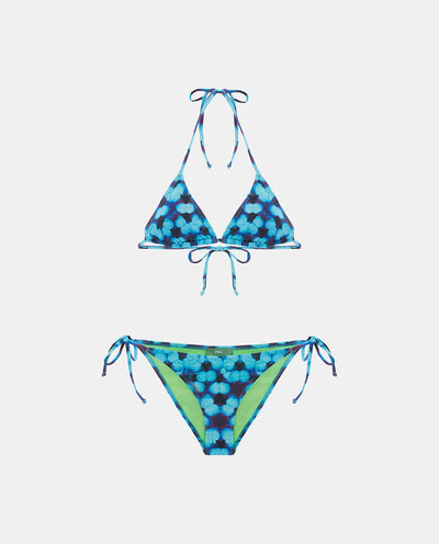 Blue Tie Dye Bikini