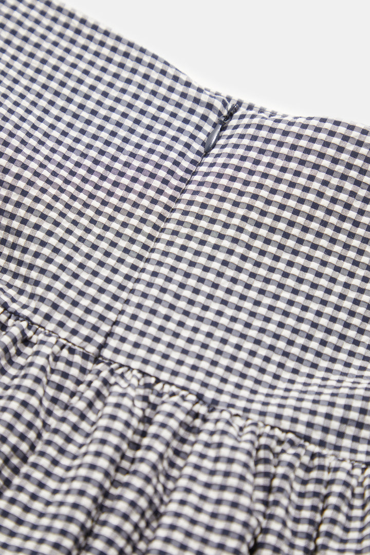 Gingham Maxi Skirt