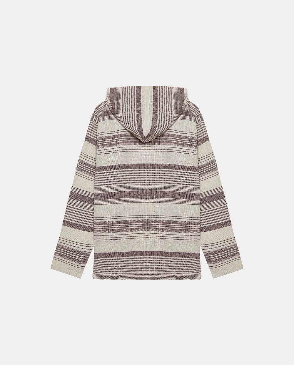 Striped Hoodie Top