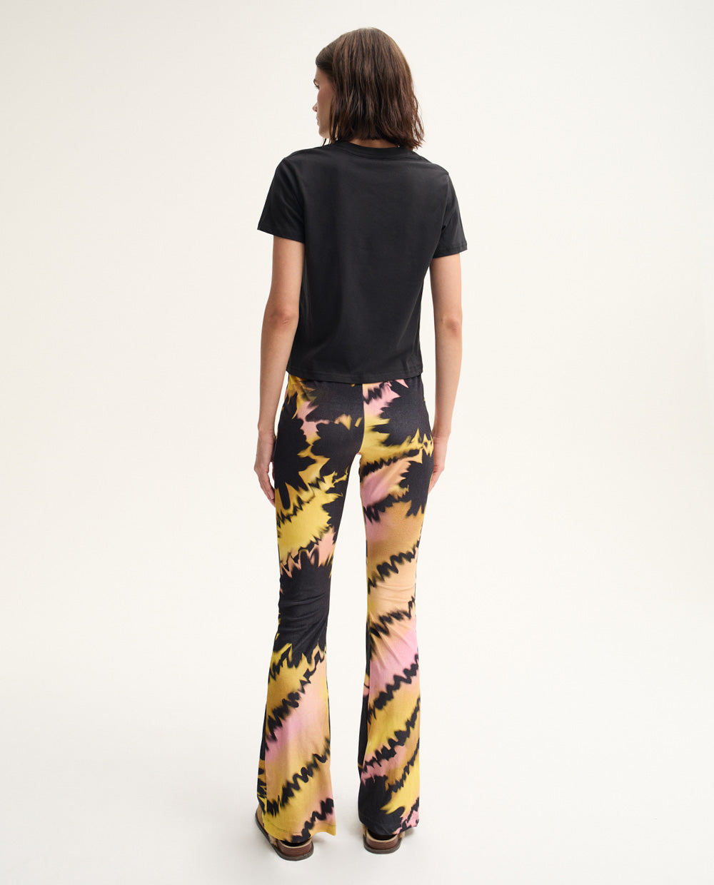 Tie Dye Velvet Trousers