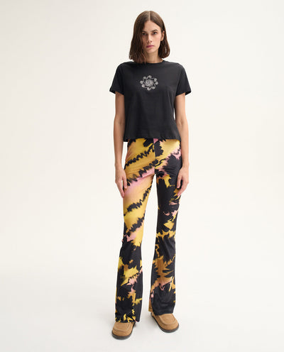 Tie Dye Velvet Trousers