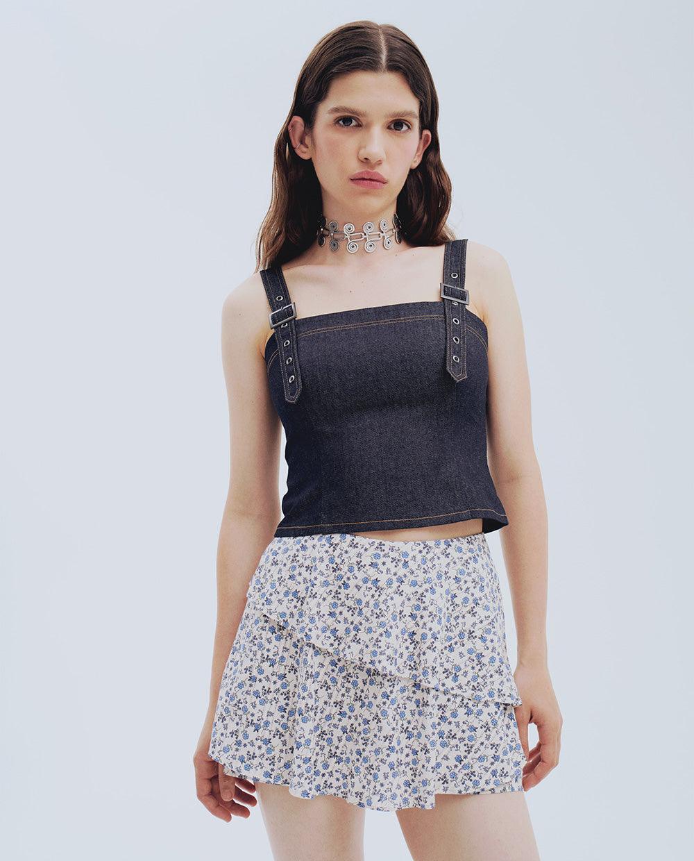 Ditsy Skort
