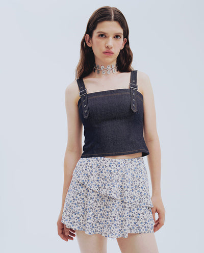 Ditsy Skort