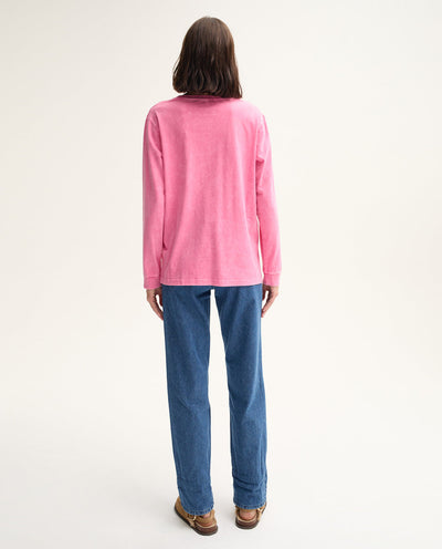 Pink Washed Long Sleeve