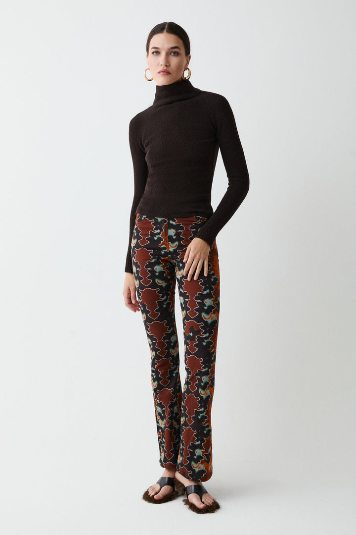 Wild Flora Flared Trousers
