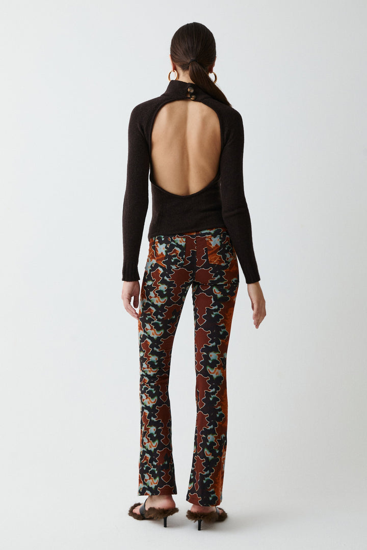 Wild Flora Flared Trousers