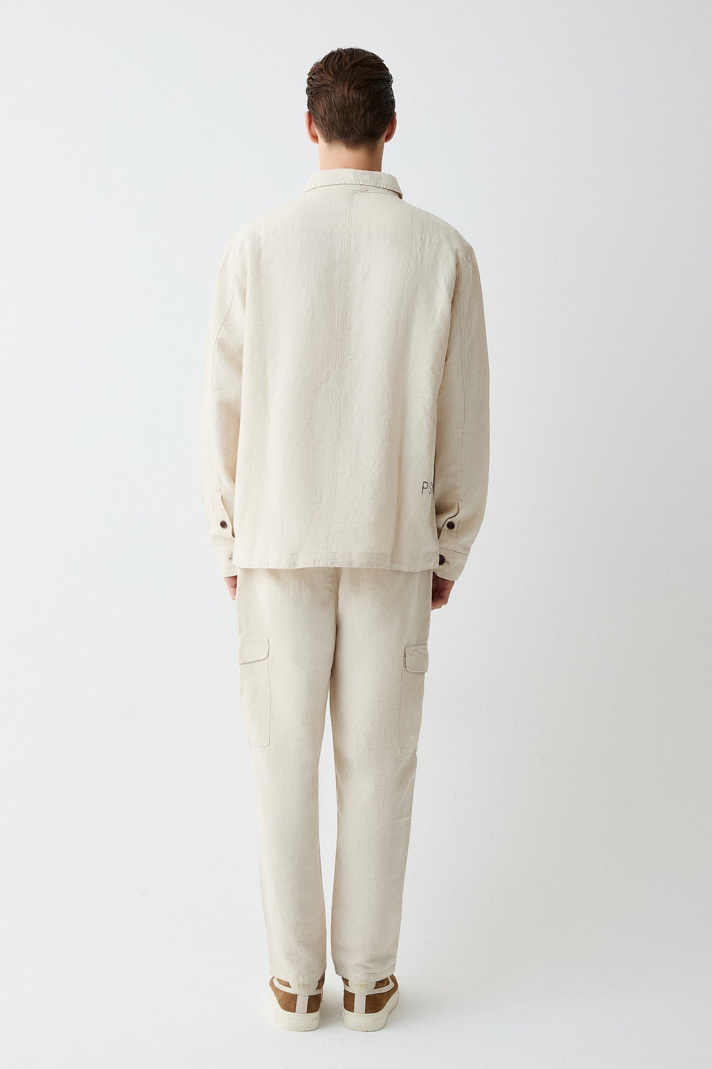 Linen Blend Overshirt