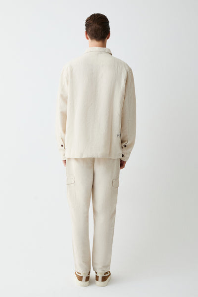 Linen Blend Overshirt