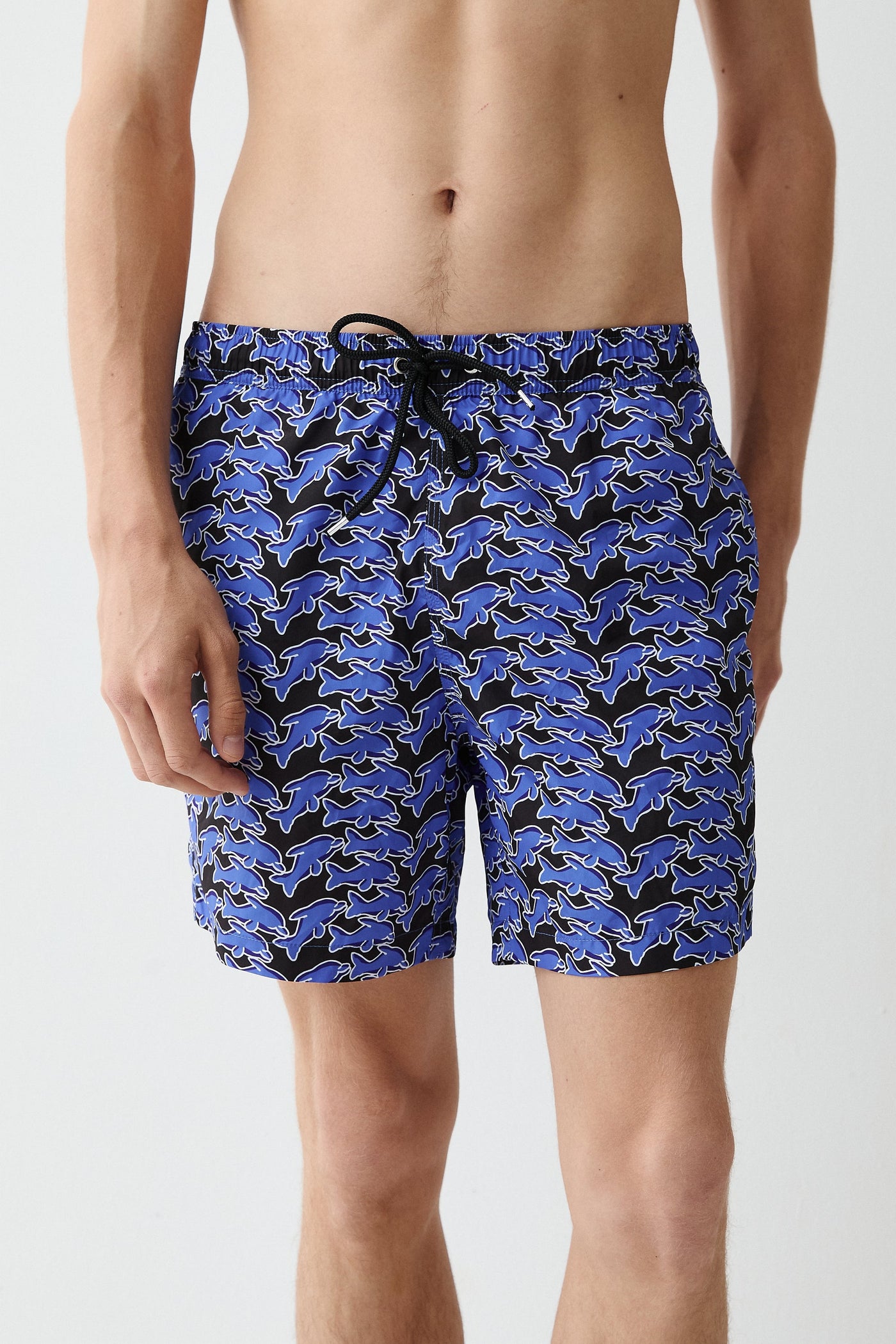 Dolphin Navy Swim Shorts