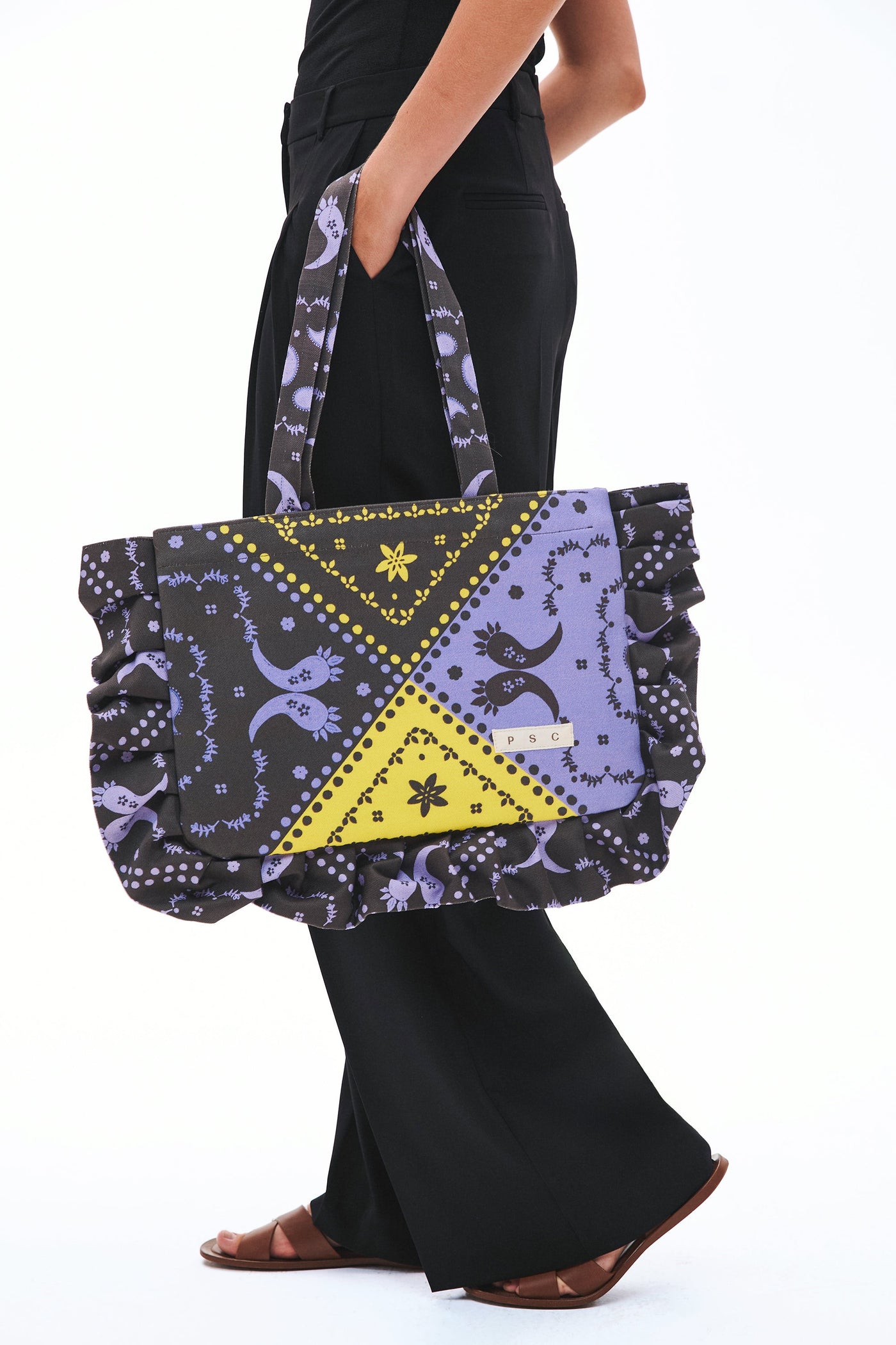 Paisley Patchwork Tote