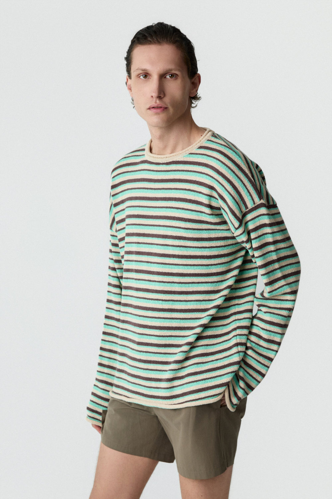 Striped Jumper Mint
