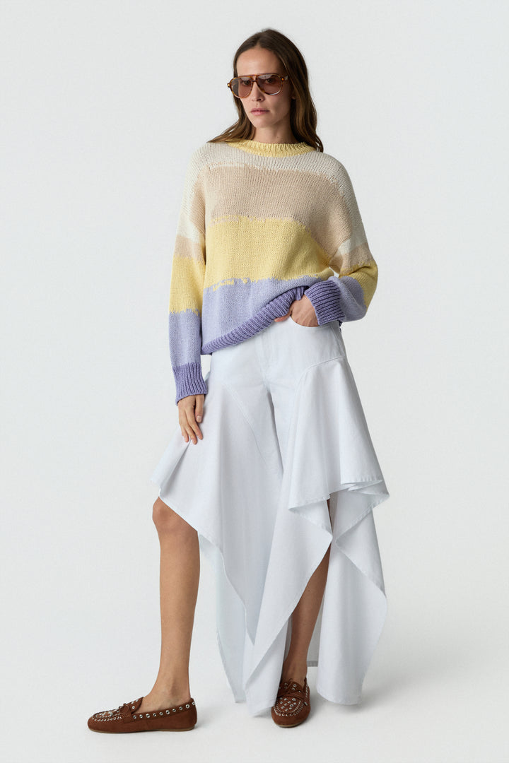 PSC Striped Jumper Purple