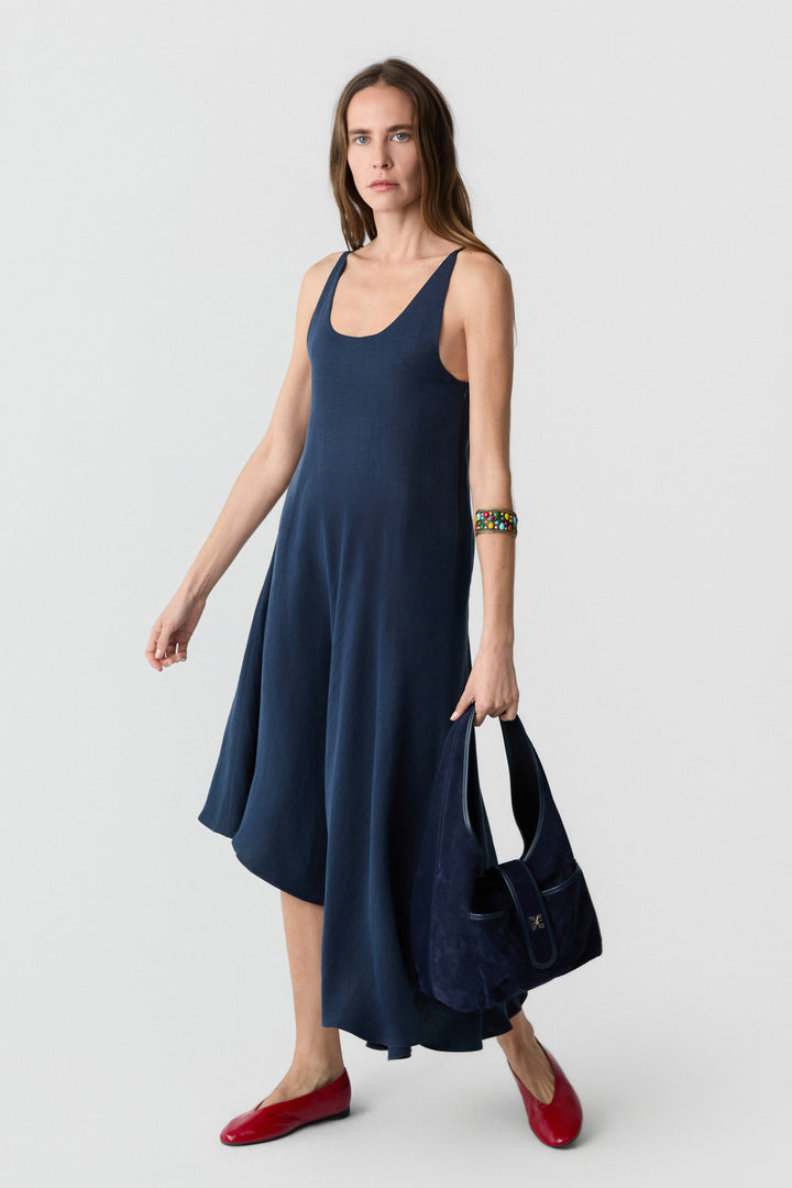 Maya Dress Navy