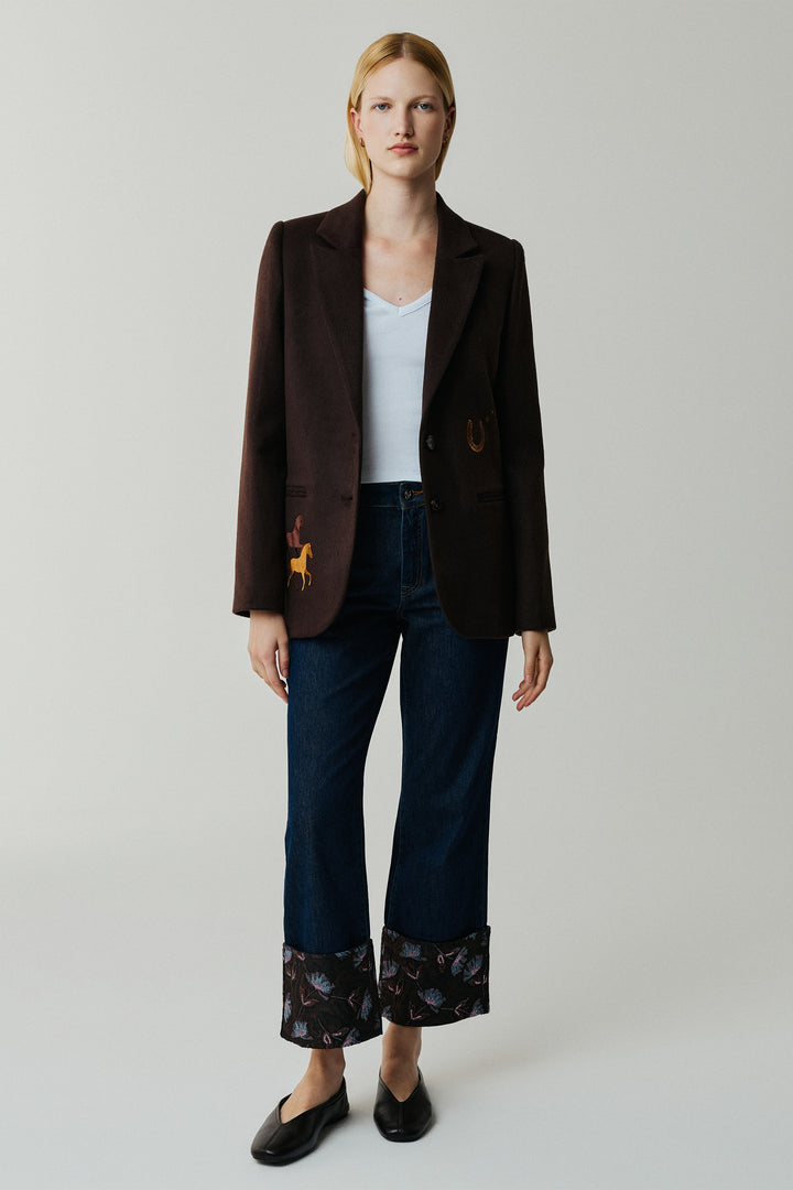 Winter Blazer Brown