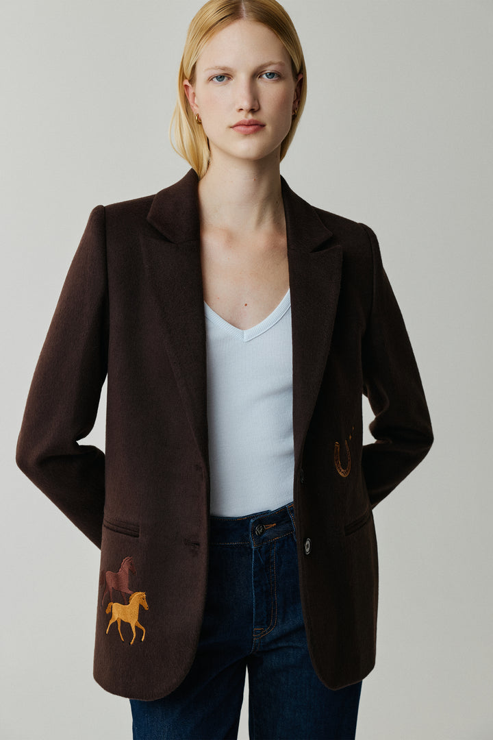 Winter Blazer Brown