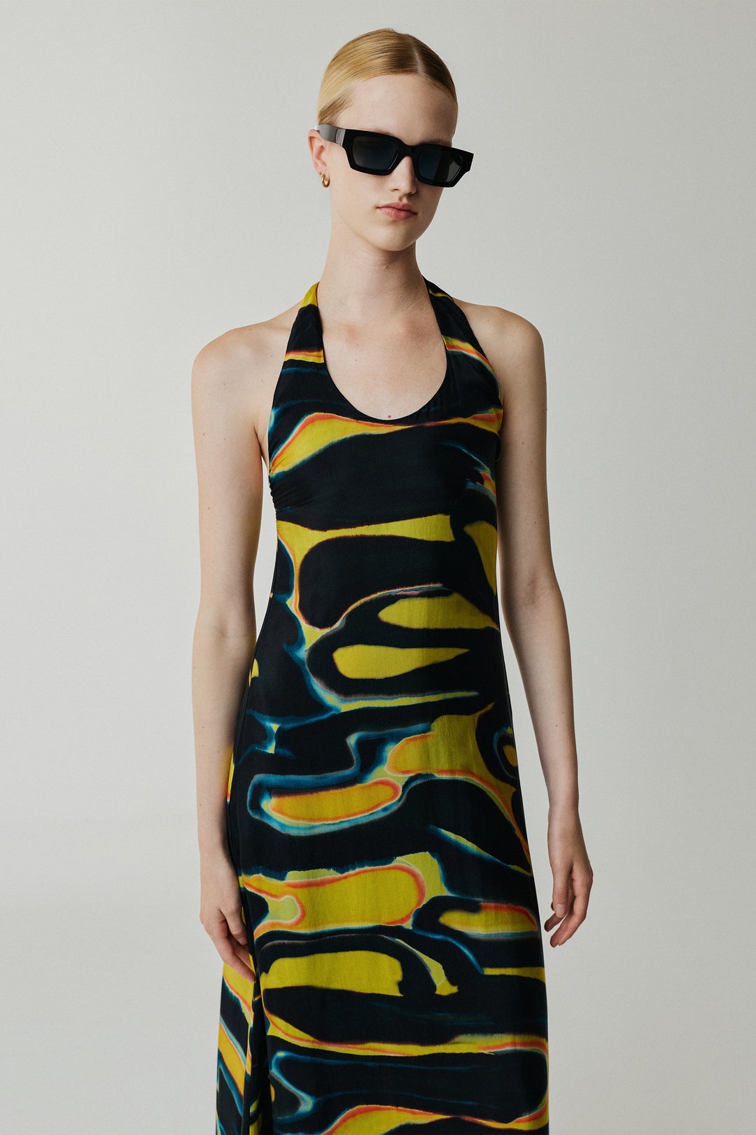 Lumen Halter Dress