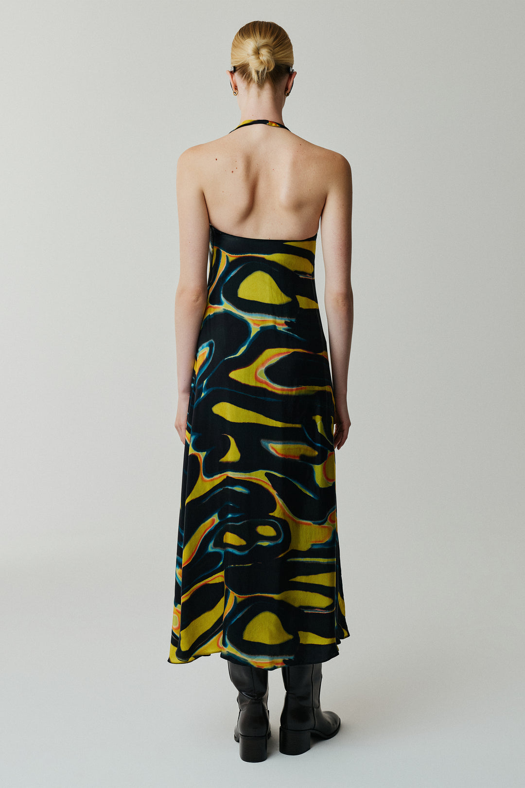 Lumen Halter Dress