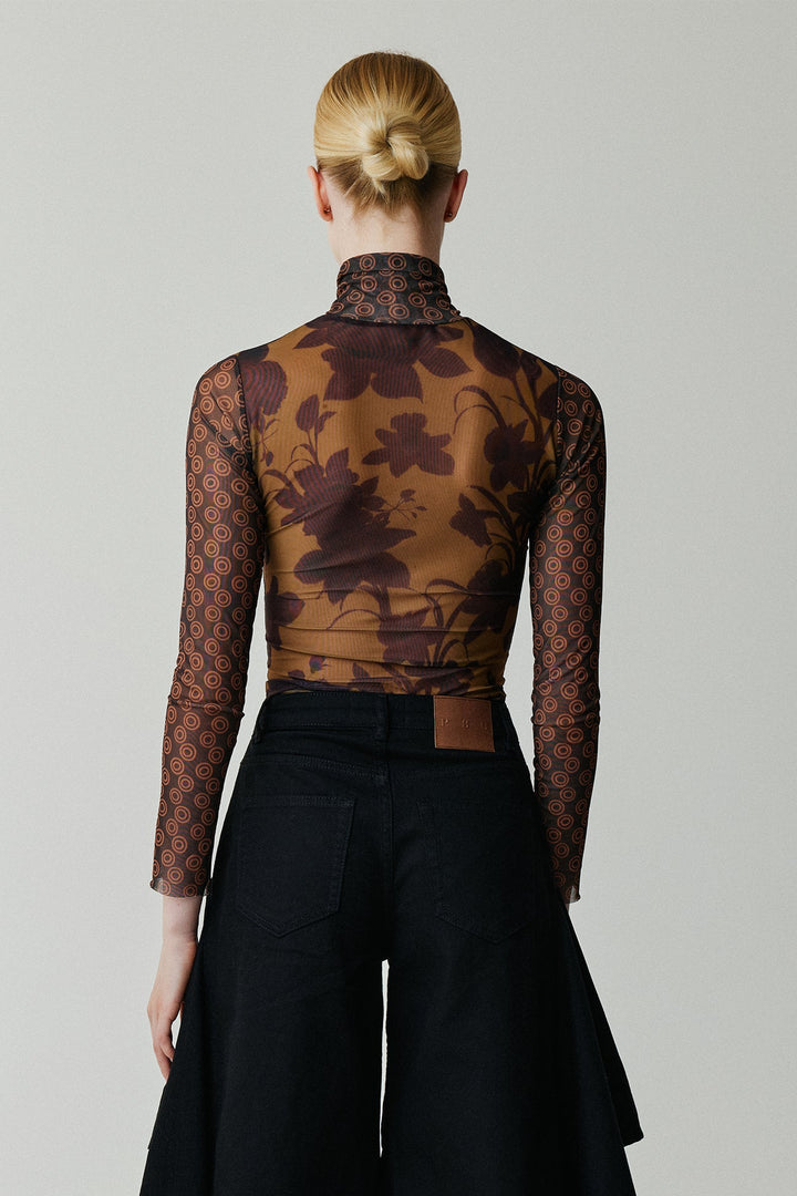 Moss Mesh Top