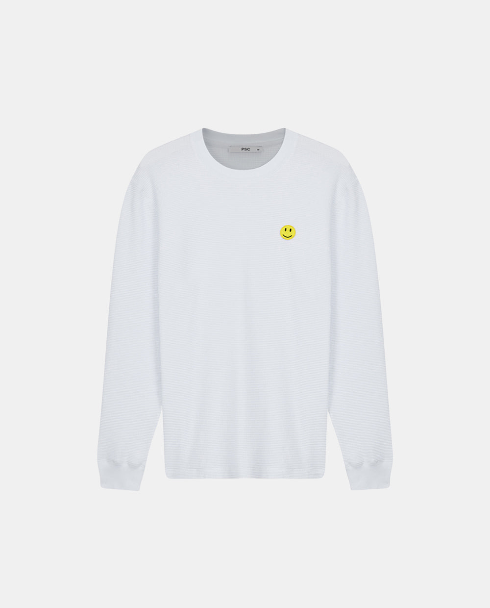 Smiley Men Waffle Long Sleeve