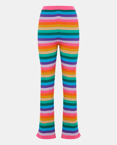 Rainbow Striped Trousers