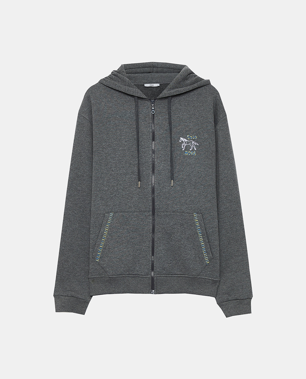 Solo Rider Zip Hoodie