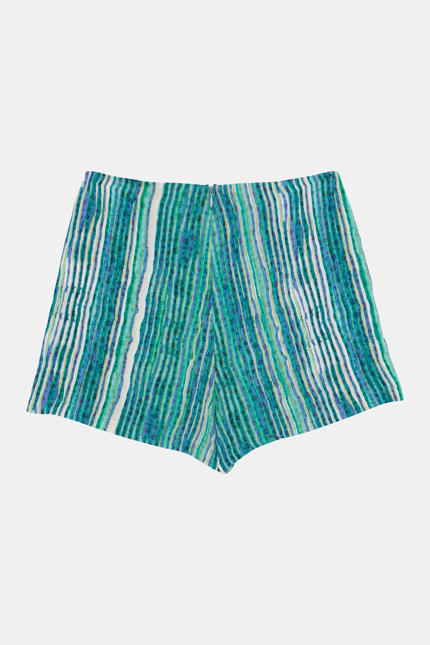 Blue Striped Skort