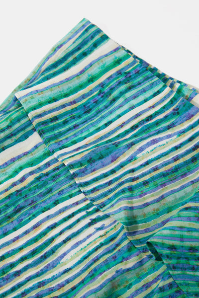 Blue Striped Skort