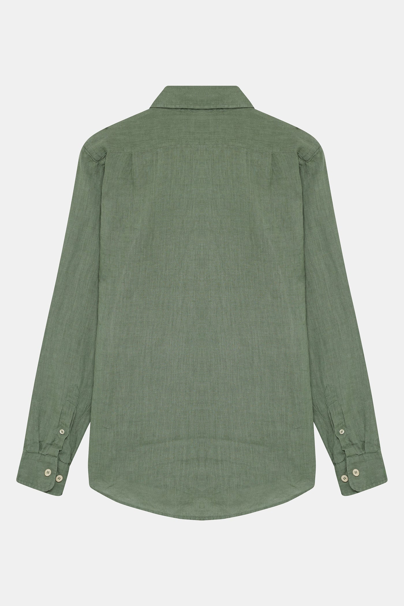 Sage Linen Men Shirt