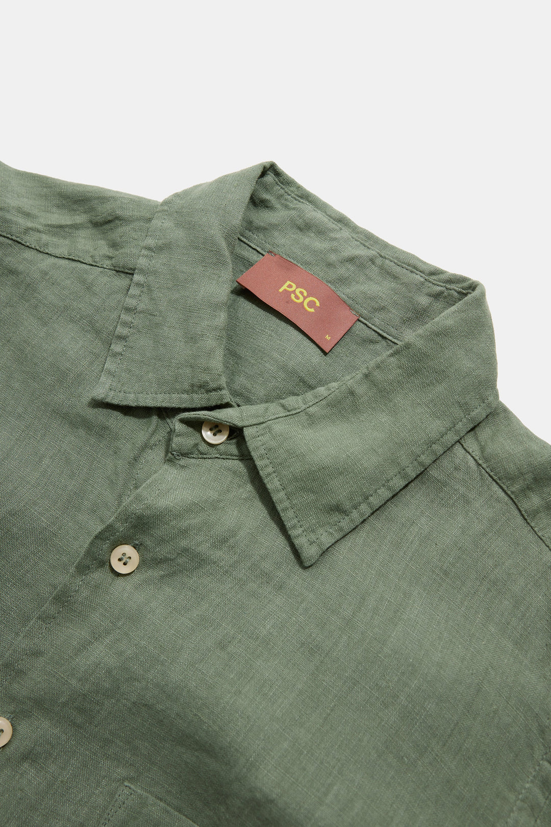 Sage Linen Shirt