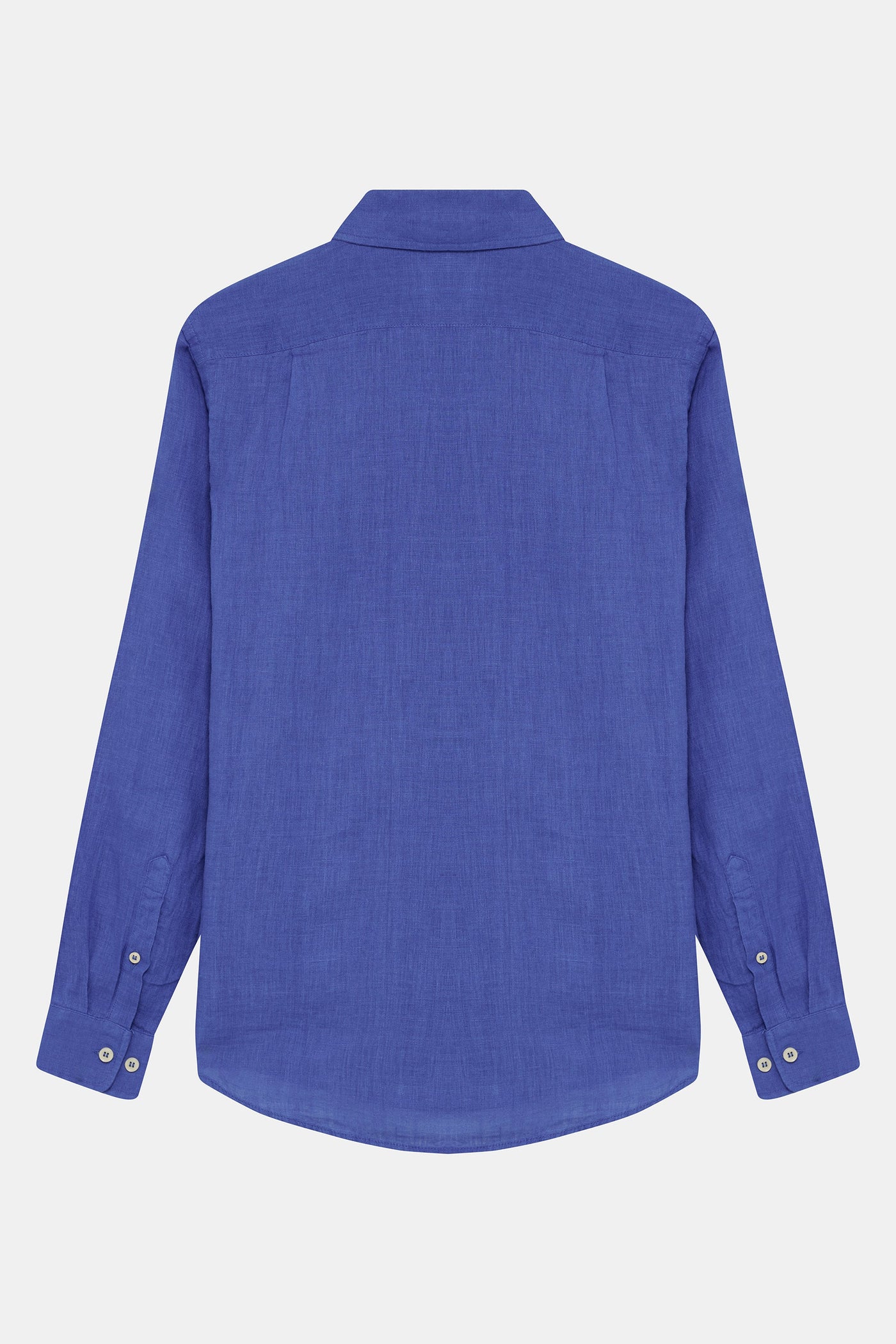 Blue Linen Men Shirt