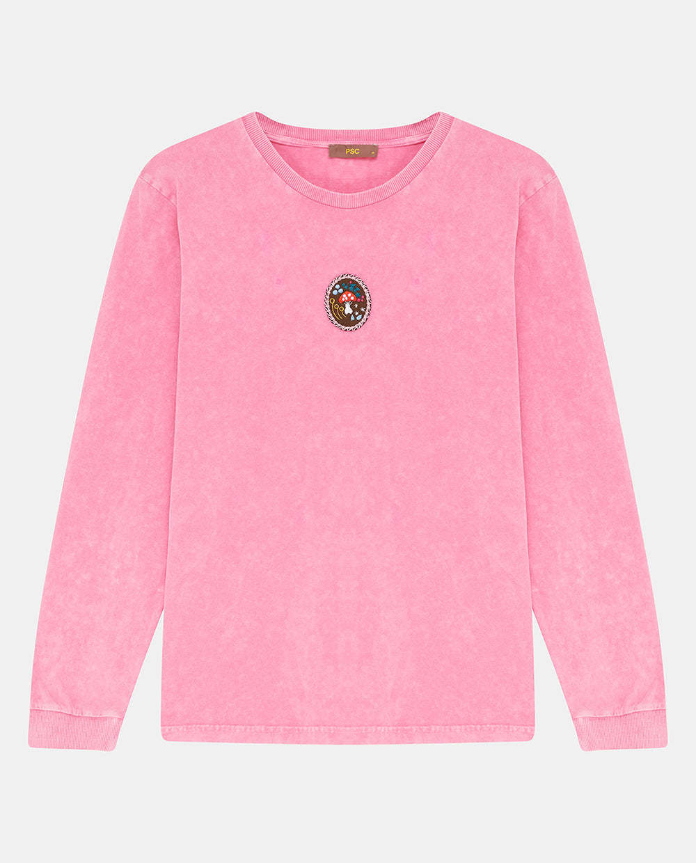 Pink Washed Long Sleeve